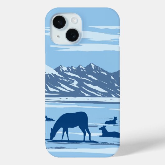 ナショナルエルクレフュージュメント Case-Mate iPhoneケース (裏面)