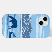 ナショナルエルクレフュージュメント Case-Mate iPhoneケース (裏面 (横))