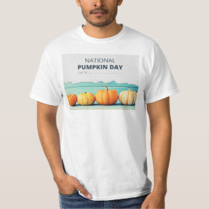 ナショナルカボチャの日 Tシャツ