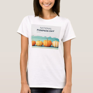 ナショナルカボチャの日Tシャツ Tシャツ