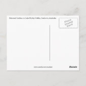 ナショナルカリヨン湖 ポストカード (裏面)