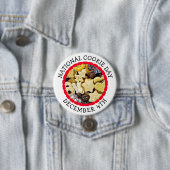 ナショナルクッキーデー12月4日フードホリデー 缶バッジ (インサイチュ)