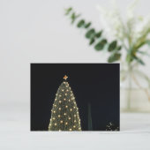 ナショナルクリスマスツリー&ワシントンモニュメント シーズンポストカード (スタンド正面)
