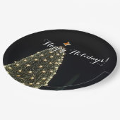 ナショナルクリスマスツリー&ワシントンモニュメント ペーパープレート (アングル)