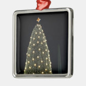 ナショナルクリスマスツリー&ワシントンモニュメント メタルオーナメント (左)