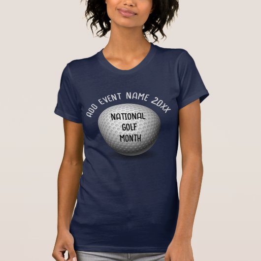 ナショナルゴルフの月 Tシャツ (正面)