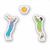 ナショナルシスターの日 シール (正面)