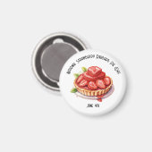 ナショナルストロベリールバーブパイデイカスタム マグネット (正面/裏面)