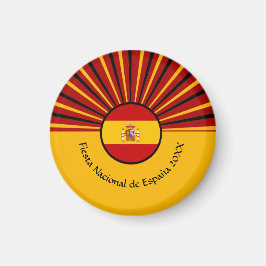 ナショナルスペインのデイお祝いスペインのヒスパニック マグネット
