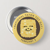 ナショナルタートトートデイ、かわいいトット 缶バッジ (正面&裏面)