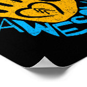 ナショナルダウン症候群認識度月ダウン右 ポスター (角)