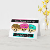 ナショナルドーナツデイカード カード (黄色い花)