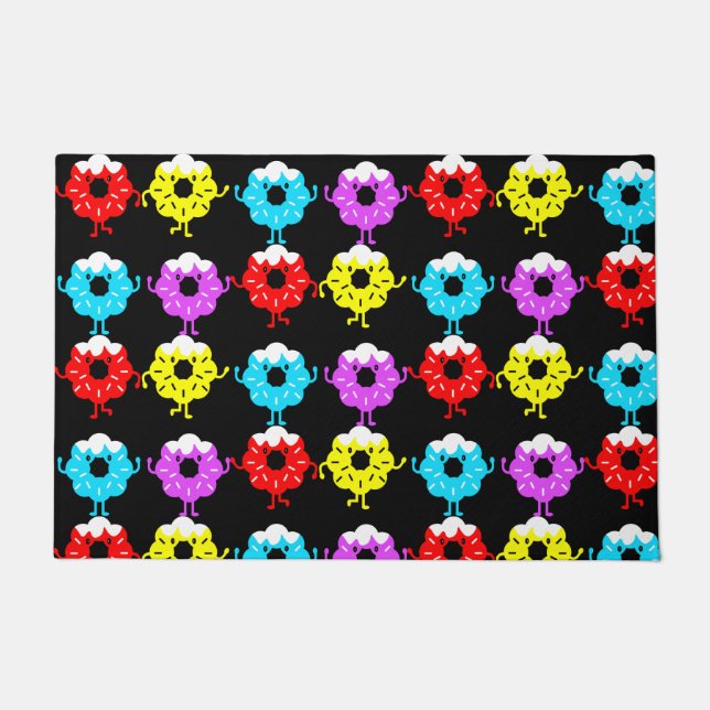 ナショナルドーナツデイドーナツ ドアマット (正面)