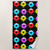 ナショナルドーナツデイドーナツ ビーチタオル (正面)