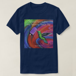 ナショナルハミングバードとブルーベリーポピュシクルの日 Tシャツ