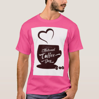 ナショナルバリスタデイハッピーコーヒーデー Tシャツ