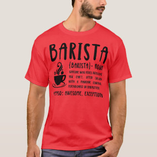 ナショナルバリスタデイバリスタ定義 Tシャツ