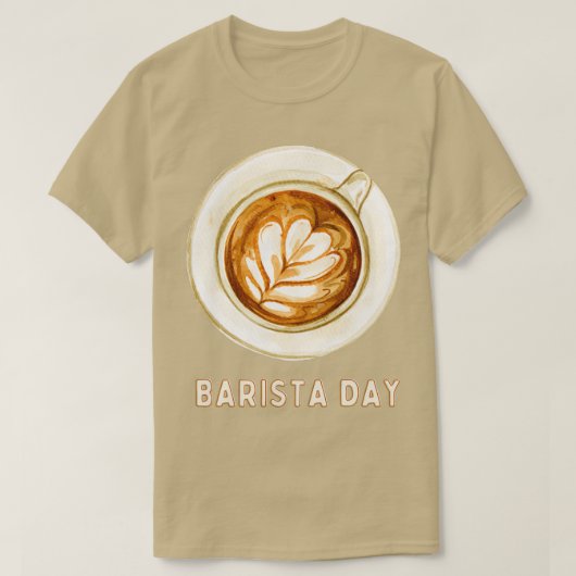 ナショナルバリスタデイ11 Tシャツ (デザイン正面)