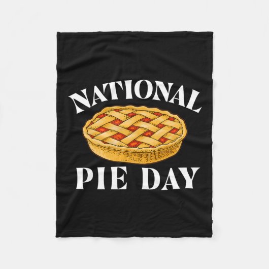 ナショナルパイデー – Pi Day Science Math Lover フリースブランケット (正面)