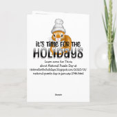 ナショナルパズルデーは1月29日です カード (裏面)