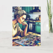 ナショナルパズルデーは1月29日です カード (正面)