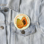 ナショナルパパイヤ月ハッピーフルーツ 缶バッジ (インサイチュ)