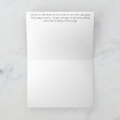 ナショナルパンダの日3月16日アニマルホリデーカード シーズンカード (内部)