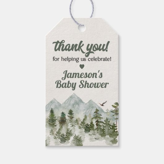 ナショナルパークアドベンチャーお気に入りいただきありがとうございます ギフトタグ (正面)