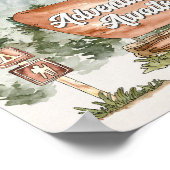 ナショナルパークアドベンチャーアワitsの看板 ポスター (角)