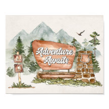 ナショナルパークアドベンチャーアワitsの看板