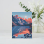 ナショナルパークバンフカナダトラベル ポストカード (スタンド正面)