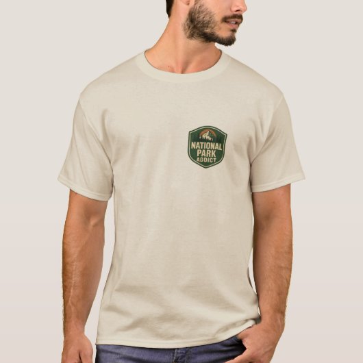 ナショナルパーク中毒プレミアム Tシャツ (正面)