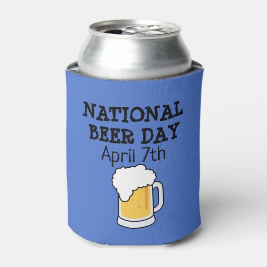 ナショナルビールデイコールドバブルボトルクール 缶クーラー (缶正面)