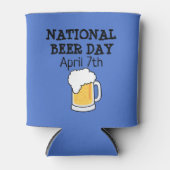 ナショナルビールデイコールドバブルボトルクール 缶クーラー (正面)