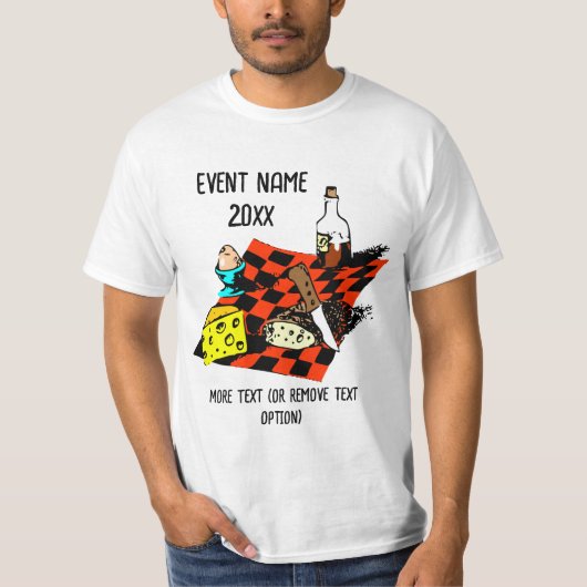 ナショナルピクニックの月 Tシャツ (正面)