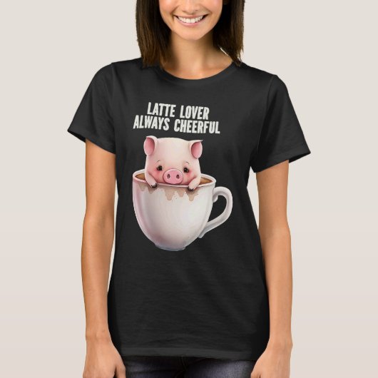 ナショナルピグデイラテ恋人 Tシャツ (正面)