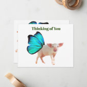 ナショナルピグデー#2ノテカード ノートカード (正面/裏面インサイチュ)