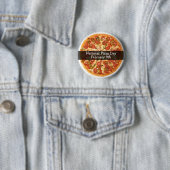 ナショナルピザの日2月9日ホリデーボタン 缶バッジ (インサイチュ)