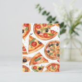 ナショナルピザウィークF – 水彩画 シーズンカード (スタンド正面)