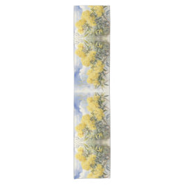 ナショナルフラワーオーストラリア黄金ガラガラ | ショートテーブルランナー