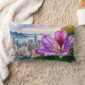 ナショナルフラワーバウヒニア（香港） | ランバークッション (ブランケット)