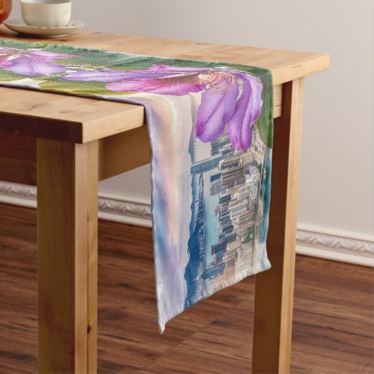 ナショナルフラワーバウヒニア（香港） | ロングテーブルランナー (インサイチュ)