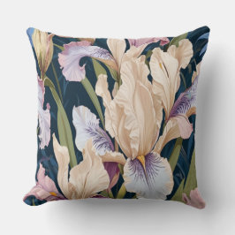 ナショナルフランスのアイリス&リリー クッション