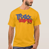 ナショナルプライドメンズツートーンショートスリーブシャツ Tシャツ (正面)