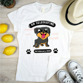 ナショナルペットお祝いパーティー衣服 Tシャツ