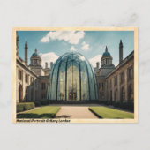 ナショナルポートレートギャラリーロンドンヴィンテージトラベル ポストカード (正面)