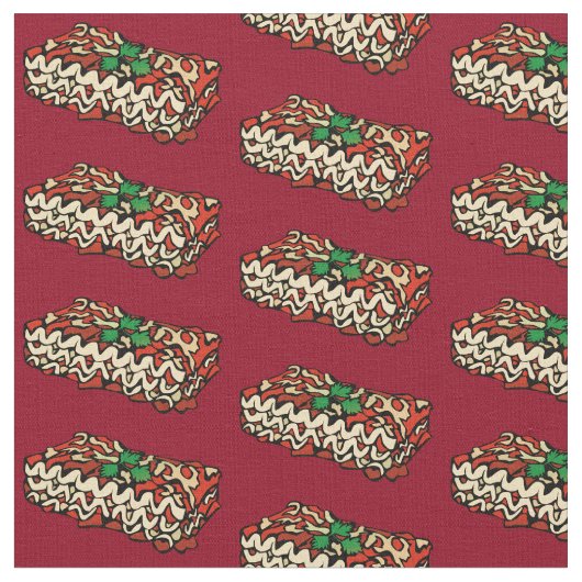 ナショナルラザニアの日 ファブリック (クローズアップ)