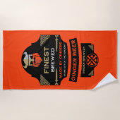 ナショナルラブユアレッドヘアデー ビーチタオル (正面)