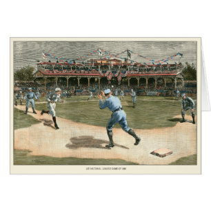 ナショナルリーグの野球の試合1886年