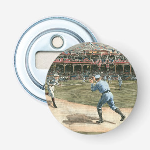 ナショナルリーグの野球の試合1886年 栓抜き